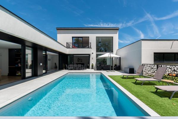 Élégante villa d’architecte style californien