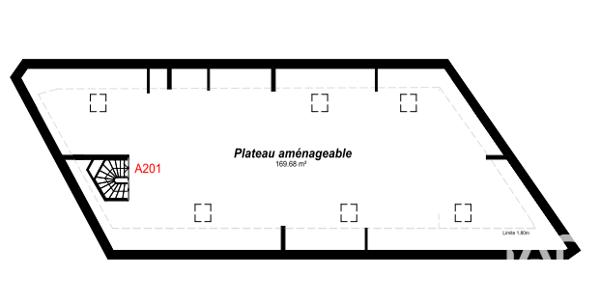 Studio à vendre 169,68 m² Reims
