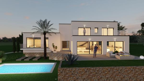 Magnifique terrain à bâtir vue mer