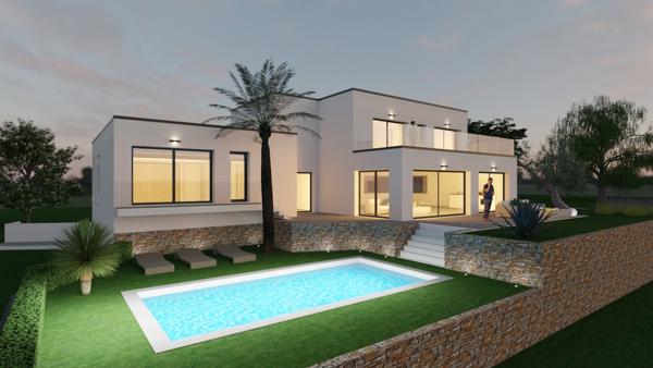 Magnifique terrain à bâtir vue mer