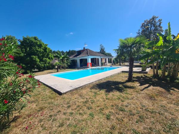 Maison de 161 m² sur terrain de 2 112 m² avec piscine – Saint-Yzan-de-Soudiac