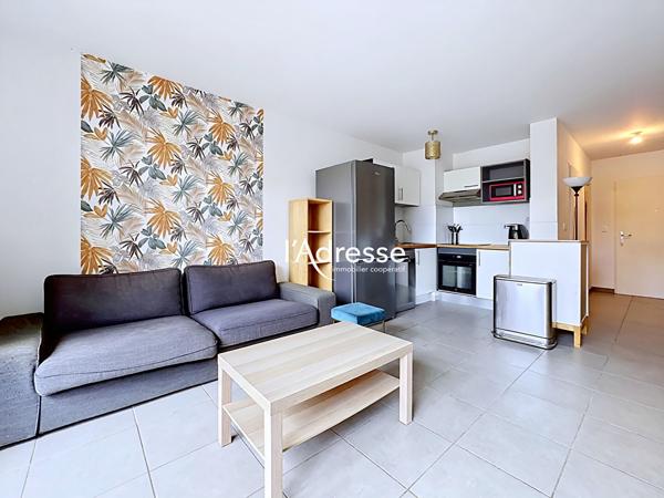 Exclusivité l'Adresse Immobilier - Colomiers - Appartement T3 Duplex de 65m² avec terrasse de 13.90m²et parking Couvert