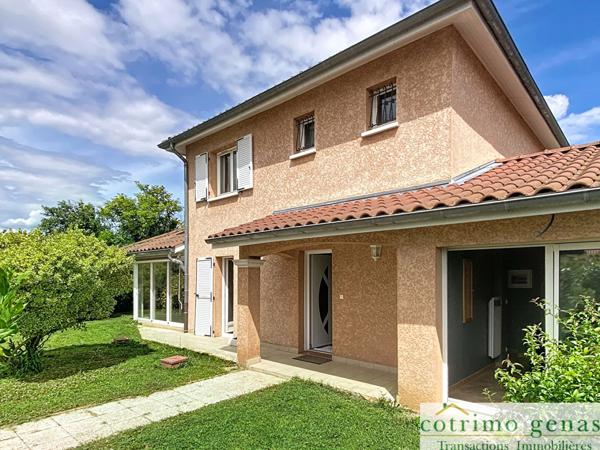 Genas Maison 140m² habitables sur terrain 755m²