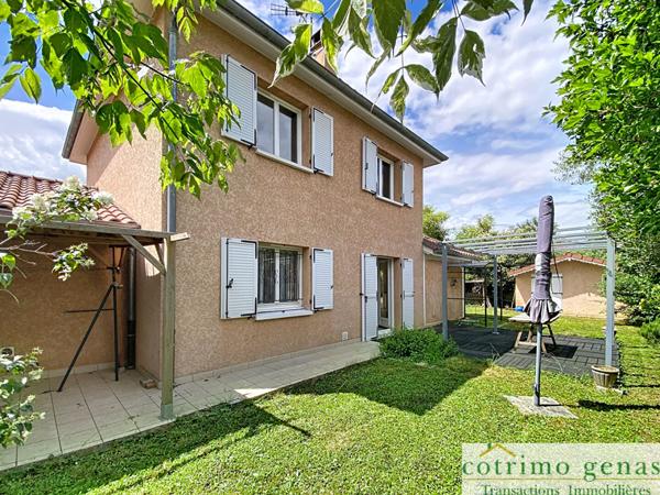 Genas Maison 140m² habitables sur terrain 755m²
