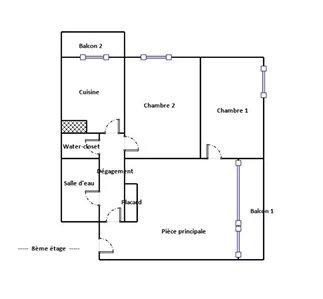 Immobilier Marseille 11ème (13011) – Appartement 57.12m2 – 175 000 €