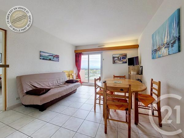 Appartement F3 à vendre  3 pièces - 49,21 m 2   LE BARCARES  - 66