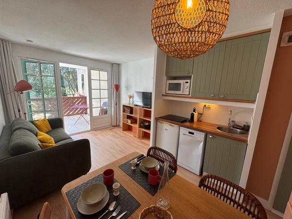 Appartement avec chambre cabine et terrasse