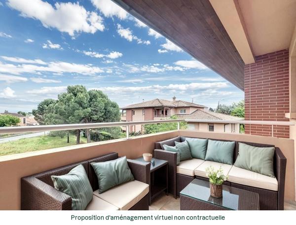 A VENDRE - TOULOUSE - Pradettes- Studio de 20m² avec place de parking