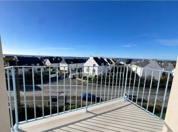 Concarneau: Appartement T3 avec balcon : vue mer, centre ville à pied.