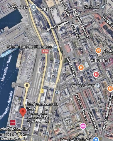 Marseille Joliette / Appartement / Grande Terrasse