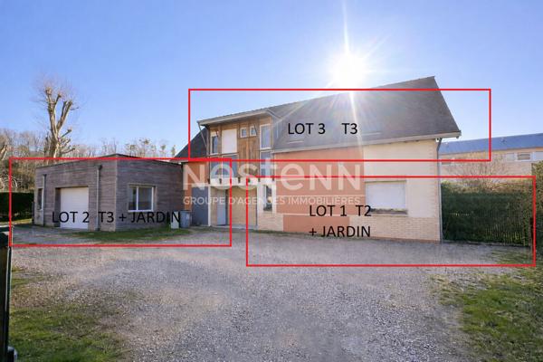 Immeuble 180 m² 3 Logements + jardins + parkings Chaumont En Vexin