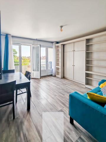 Pontault-Combault (77340) Grand studio meublé avec balcon + parking – Idéal investissement ou 1er achat à Pontault-Combault