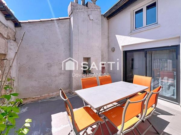 Grand appartement 152m²,  beaux volumes, terrasse sans vis à vis