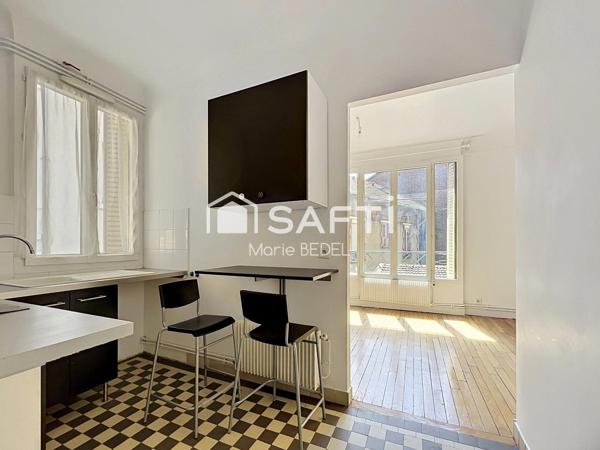PROCHE MAIRIE D'ISSY - DUPLEX À RENOVER
