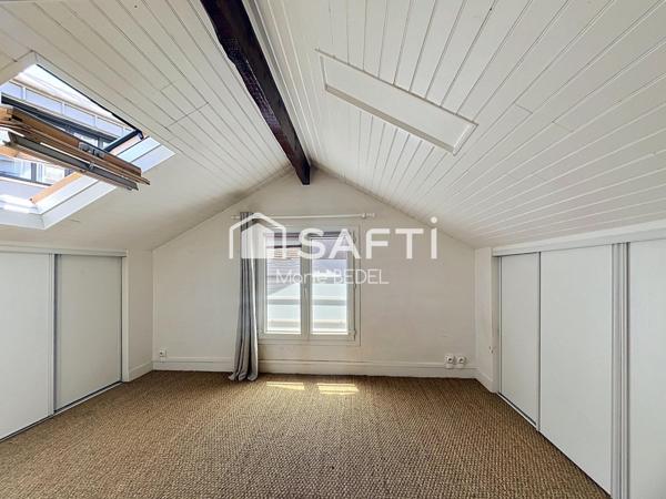 PROCHE MAIRIE D'ISSY - DUPLEX À RENOVER