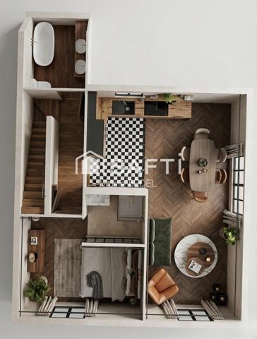 PROCHE MAIRIE D'ISSY - DUPLEX À RENOVER