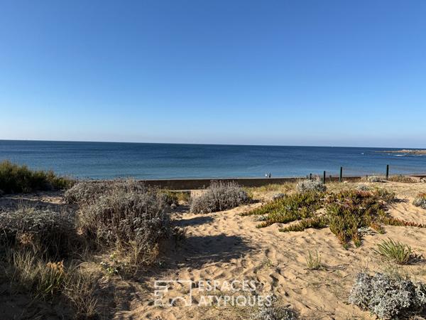 La maison face au vagues de Batz sur Mer