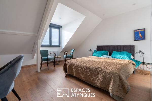 La maison face au vagues de Batz sur Mer