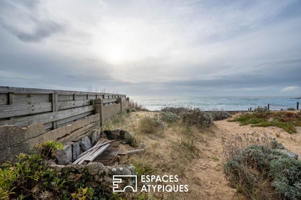 La maison face au vagues de Batz sur Mer