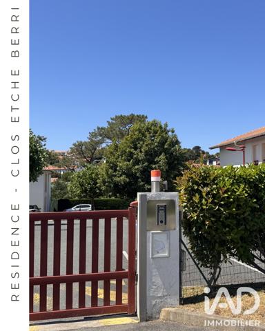 Appartement à vendre 3 pièces 52,24 m² Bidart