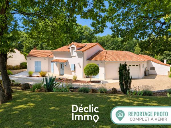 Vente maison individuelle Vouneuil sous biard, 173m² 6 pièces 577 500€ avec piscine