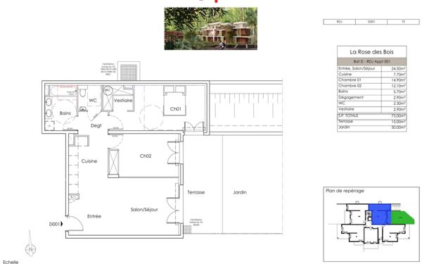 Appartement à vendre    3 pièces •  La Roquette-sur-Siagne