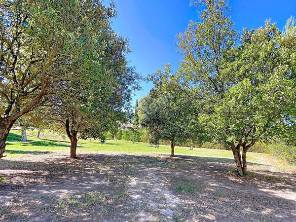 Terrain constructible de 1000 m2, libre constructeur, environnement calme, vue dégagée sud et ouest, arboré et piscinable