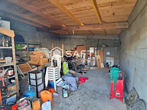 Maison 157 m² - 2  chambres - Garage - Terrain 567 m² clos.