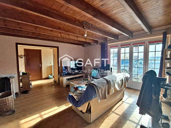 Maison 157 m² - 2  chambres - Garage - Terrain 567 m² clos.