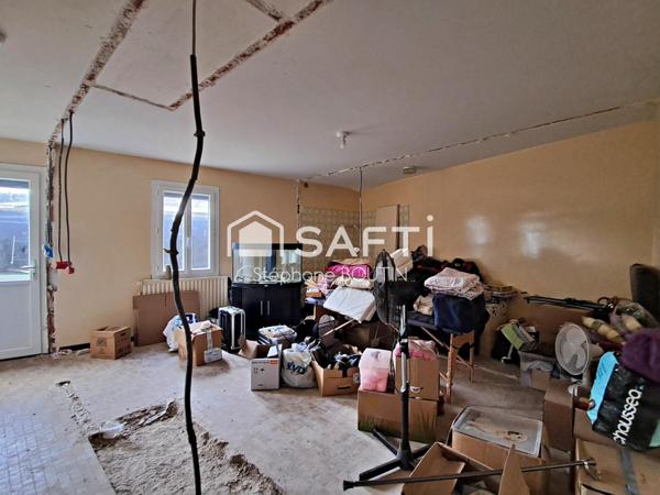 Maison 157 m² - 2  chambres - Garage - Terrain 567 m² clos.