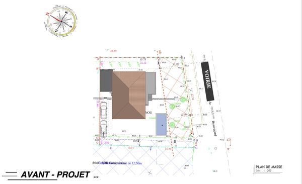 Courthézon (84350) Beau terrain constructible de 575m2