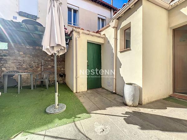 Perpignan, appartement 3 pieces 47.63 m2, cour privative.