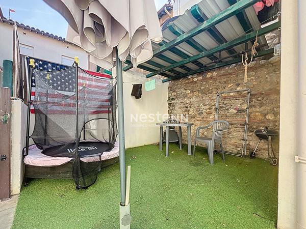 Perpignan, appartement 3 pieces 47.63 m2, cour privative.