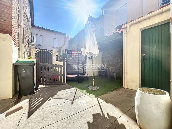 Perpignan, appartement 3 pieces 47.63 m2, cour privative.