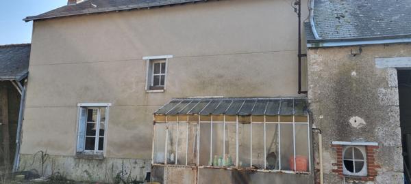 VINEUIL CENTRE MAISON A RESTAURER POTENTIEL DE 80M² HABITABLE