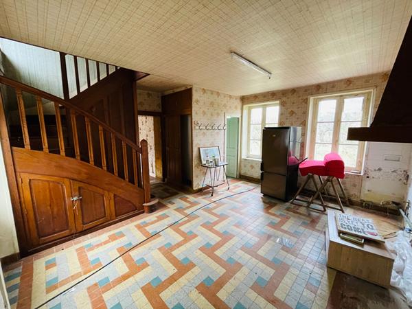 VINEUIL CENTRE MAISON A RESTAURER POTENTIEL DE 80M² HABITABLE