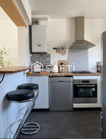 Maison mitoyenne de 68 m2 avec garage et jardin