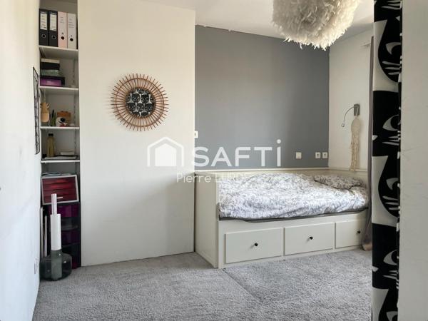 Maison mitoyenne de 68 m2 avec garage et jardin