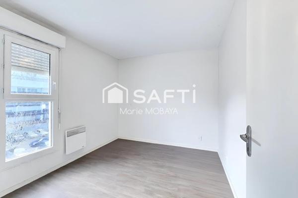 Grand 88 m² à Lormont : balcon, parking + fibre