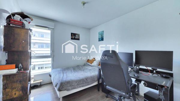 Grand 88 m² à Lormont : balcon, parking + fibre