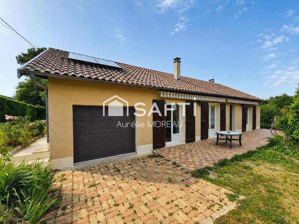 Maison plain-pied 3ch grand jardin piscine
