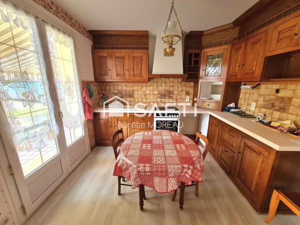 Maison plain-pied 3ch grand jardin piscine