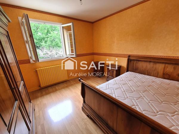 Maison plain-pied 3ch grand jardin piscine
