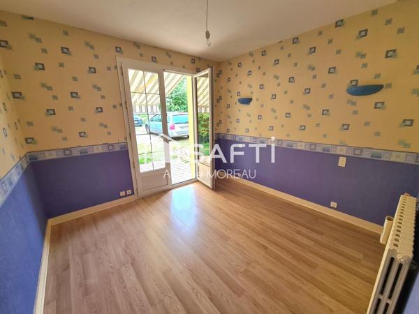 Maison plain-pied 3ch grand jardin piscine