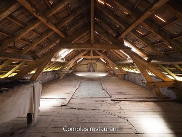 Ancien restaurant avec maison 3 chambres et séchoir à tabac
