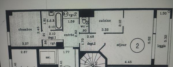 Achat appartement Issy-les-Moulineaux - 2 pièce(s) - 57 m² - 500 000 €
