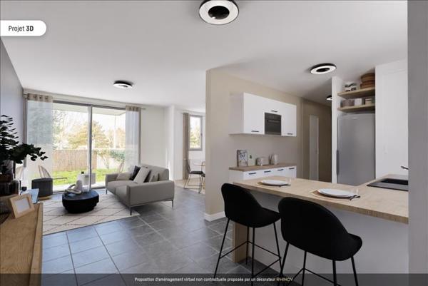 Appartement à vendre |  Blagnac |  3 pièces | 55 m²