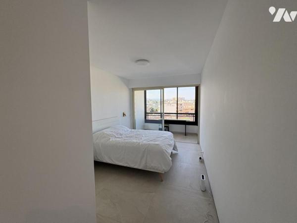 FRONT DE MER JUAN LES PINS CENTRE APPARTEMENT 3 PIECES 61 M2 AVEC TERRASSE VUE MER
