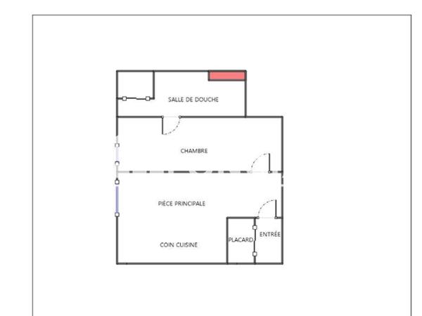 Location Studio 32.67 m² - RUE MARTAINVILLE - V HUGO Rouen 76000