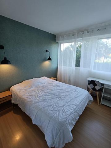 Laxou – Appartement 2 pièces avec balcon, cave et parking souterrain